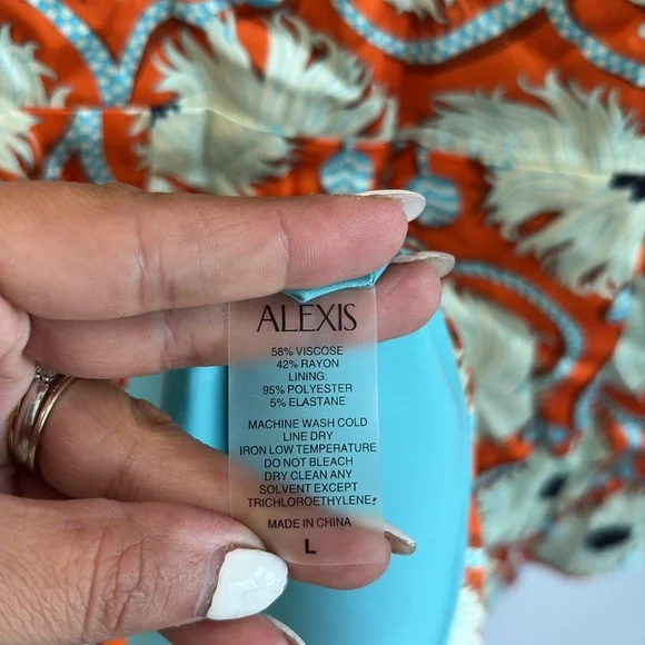 Alexis Kerissa printed Wrap romper